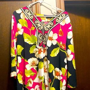 JM collection size XL dress blouse